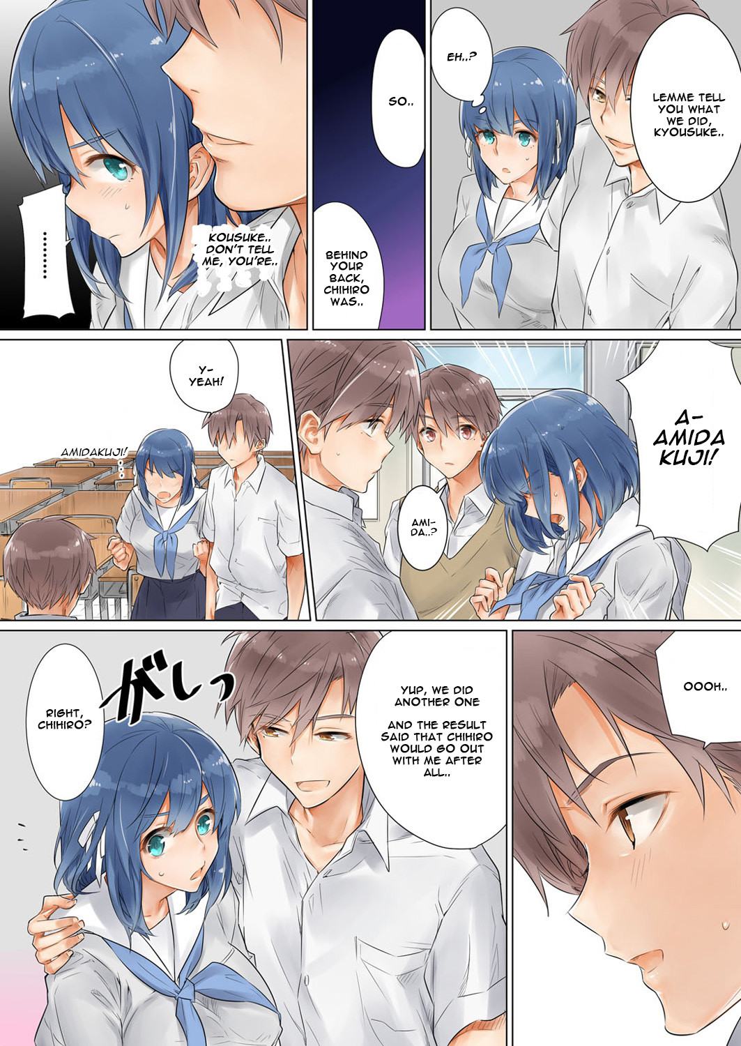 Hentai Manga Comic-NTR Girlfriend ~ Having Sex With My Boyfriend's Younger Twin Brother~-Chapter 2-2